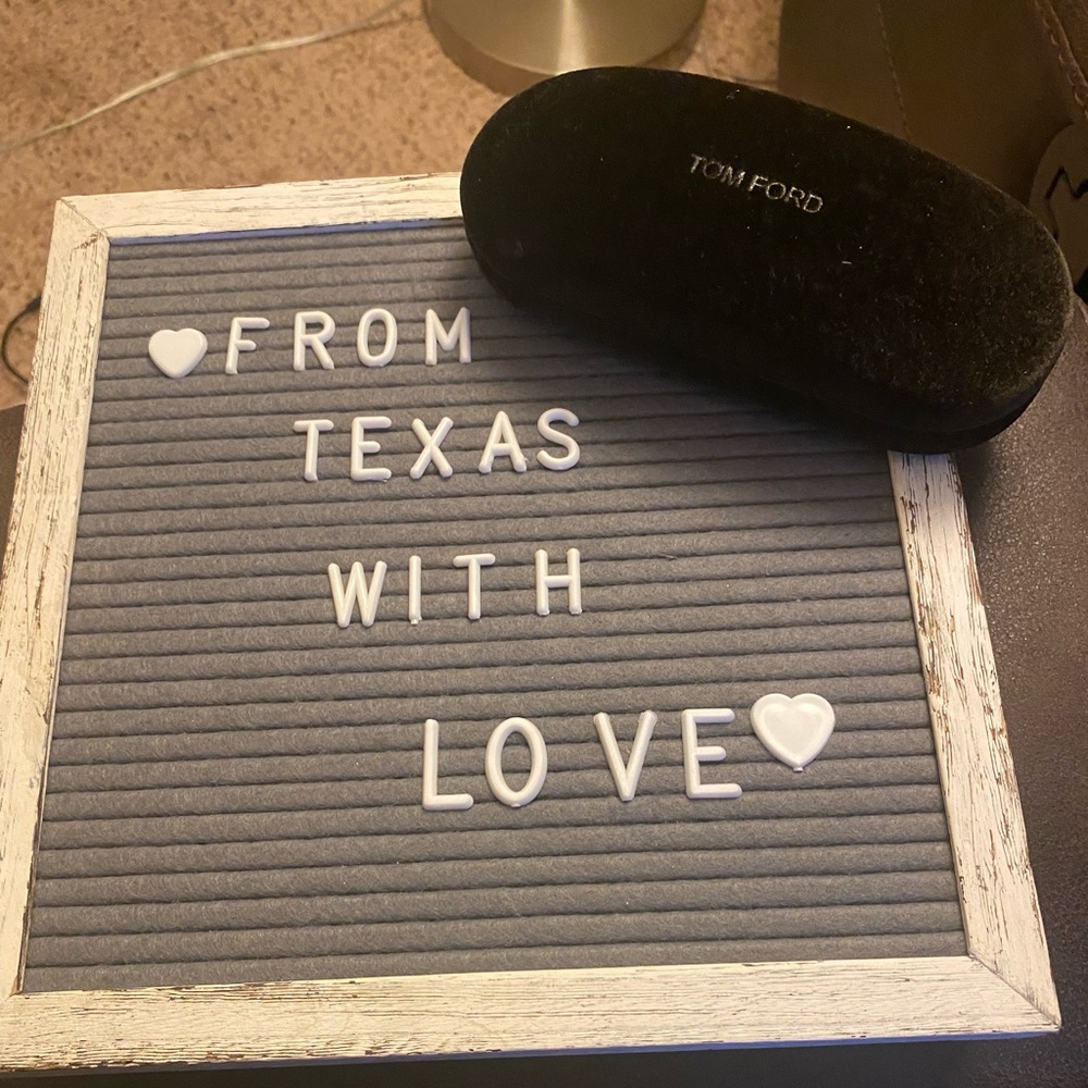 Tom Ford Medium Dark Brown Sunglasses Empty Hardc… - image 1